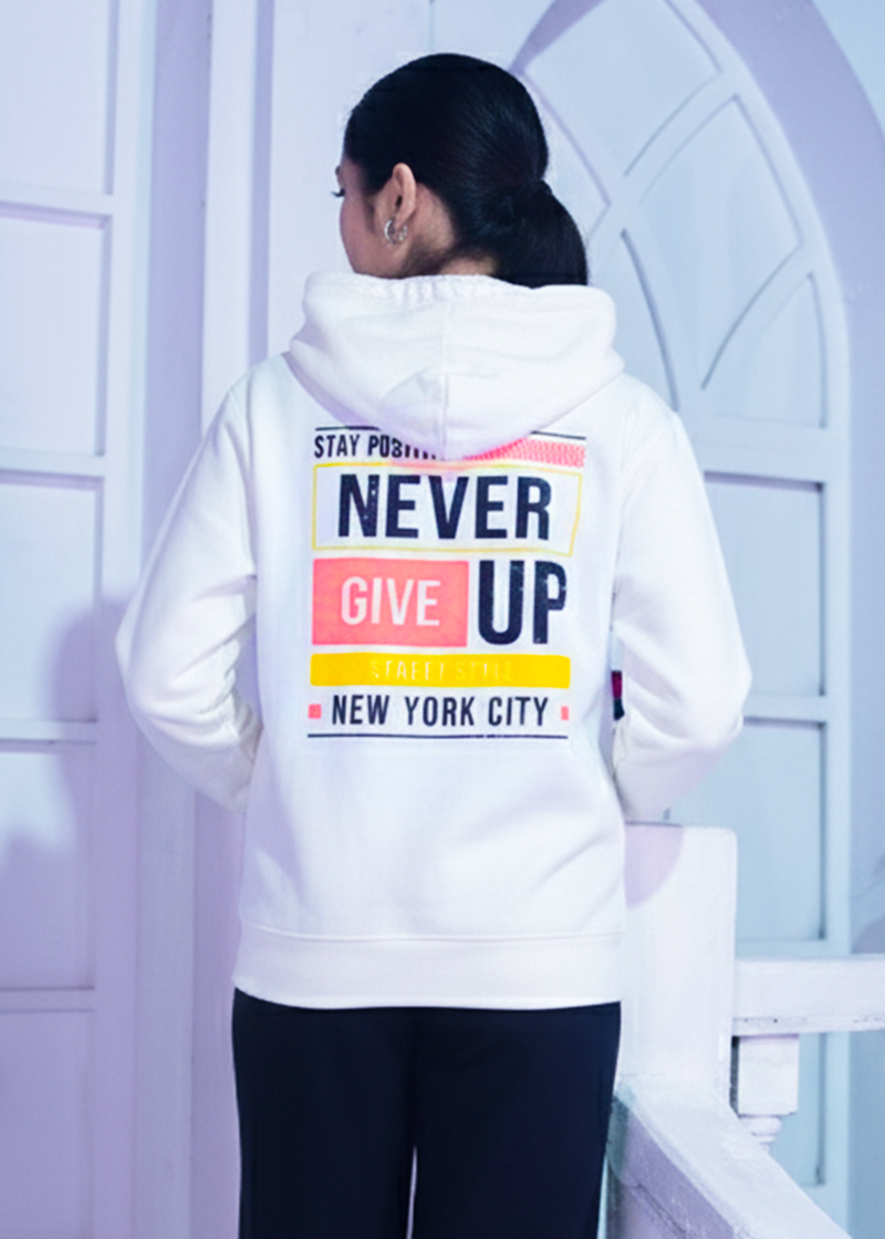 Polo Republica New York Printed Terry Zipper Hoodie