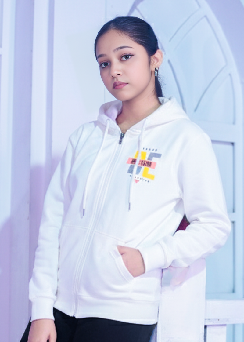 Polo Republica New York Printed Terry Zipper Hoodie